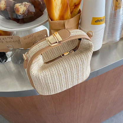 Bolso de Paja Tejida a Mano Maldivas